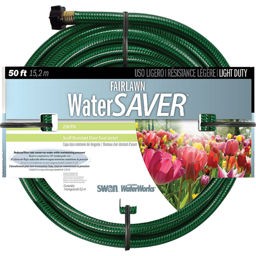 Boyaux d'arrosage pour travaux l&eacute;gers Fairlawn Watersaver , Nylon, 1/2" dia x 50' Seagulf Marine Industries Inc.