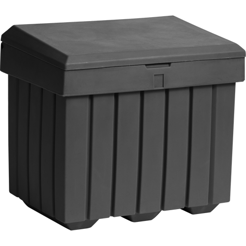 Conteneur d'entreposage &eacute;conomique pour sel/sable, 32" x 23" x 27-1/2", 10 pi³, Gris Seagulf Marine Industries Inc.