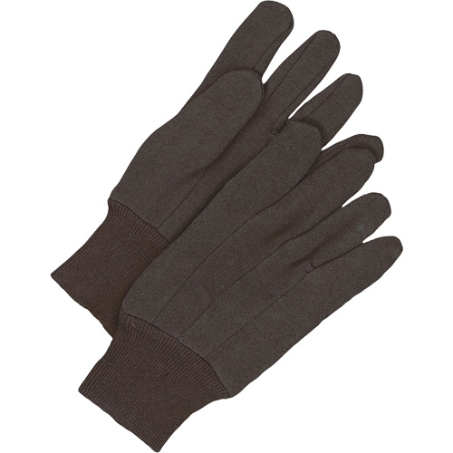 Classic Jersey Gloves, One Size, Brown, Unlined, Knit Wrist Seagulf Marine Industries Inc.
