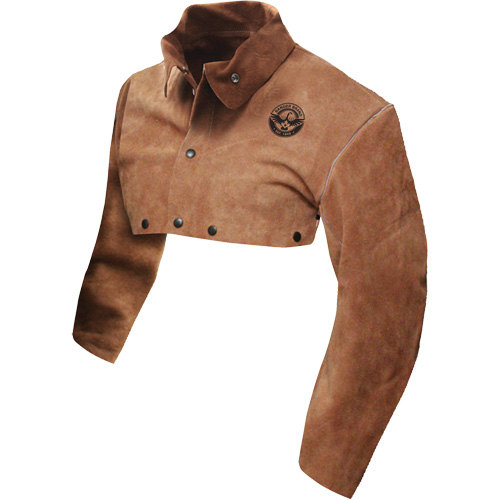 Plastron &agrave; manches en cuir de qualit&eacute; standard, T-Grand, Brun Seagulf Marine Industries Inc.