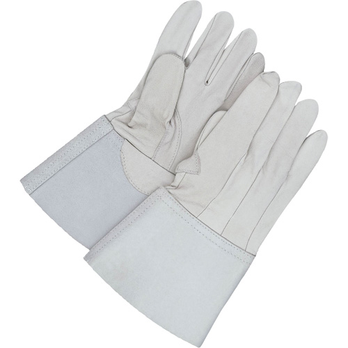 Gants de soudage &agrave; l'arc TIG Gander Brand, Cuir fleur de ch&egrave;vre, Taille 10 Seagulf Marine Industries Inc.