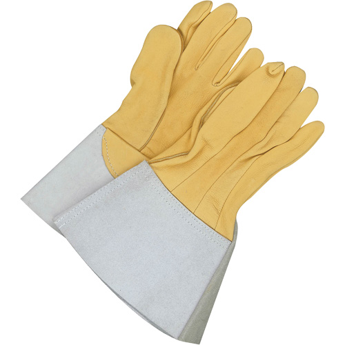Gander Brand Reverse Grain TIG Welder Gloves, Grain Deerskin, Size 9 Seagulf Marine Industries Inc.