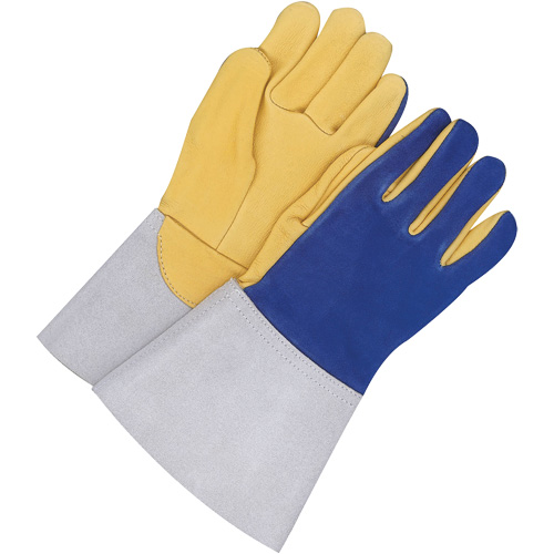 TIG Welder Gloves with 5.5" Cuff, Grain Deerskin, Size 10 Seagulf Marine Industries Inc.
