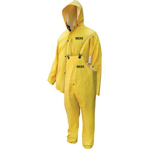 Deny 3-Piece FR Rainwear Suit, X-Large, Yellow Seagulf Marine Industries Inc.
