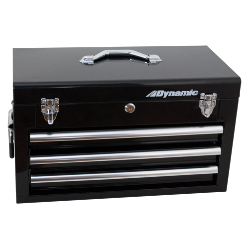 Coffre avec tiroirs pour outils manuels, 10" P x 20" la x 12" h, Noir Seagulf Marine Industries Inc.