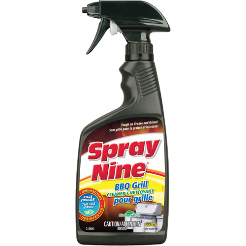 Spray Nine&reg; BBQ Grill Cleaner, 650 ml, Trigger Bottle Seagulf Marine Industries Inc.