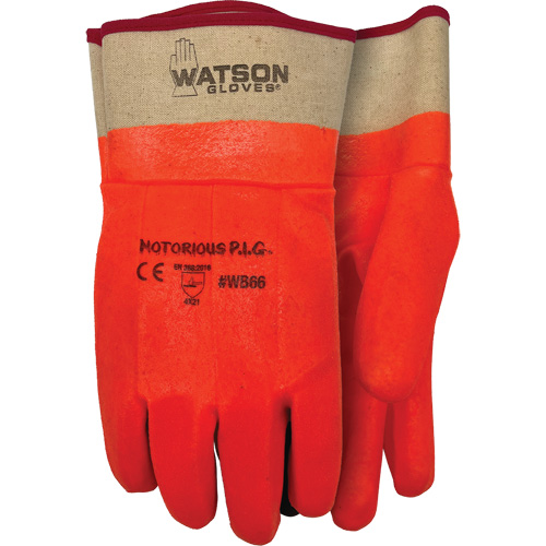 Gants Notorious P.I.G., Taille unique, R&ecirc;vetement Nitrile/PVC, Enveloppe en Jersey Seagulf Marine Industries Inc.
