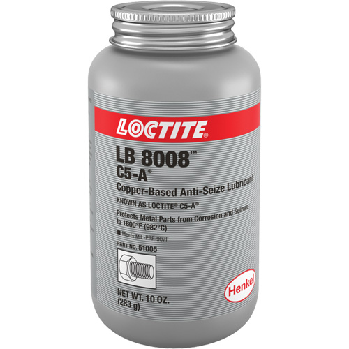 Copper Based Anti-Seize Lubricant, 10 oz., Brush Top Can, 1800°F (982°C) Max Temp. Seagulf Marine Industries Inc.