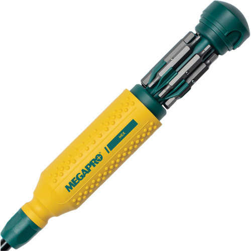 Tournevis multi embouts Original Hex 15-en-1, 8-37/50" lo, Prise Textur&eacute; Seagulf Marine Industries Inc.
