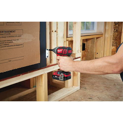 M18 Cordless Hex Impact Driver Kit, 1/4", 1500 in-lbs Max. Torque, 18 V, Lithium-Ion Seagulf Marine Industries Inc.