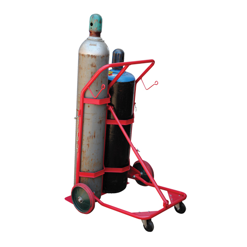 Cylinder Cart, Mold-on Rubber Wheels, 25-1/2"W x 7"L Base, 350 lbs. Seagulf Marine Industries Inc.