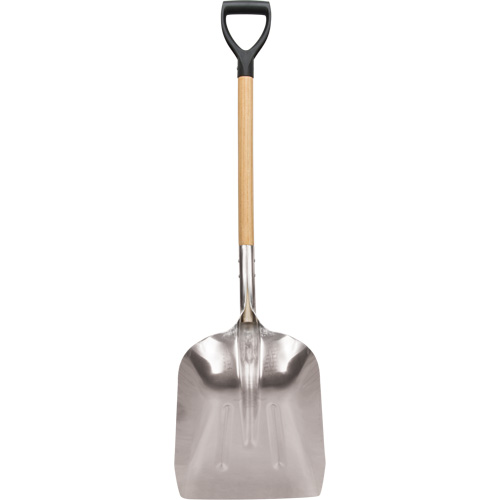 Scoop Shovel, Wood, Aluminum Blade, D-Grip Handle, 24-1/2" Length Seagulf Marine Industries Inc.