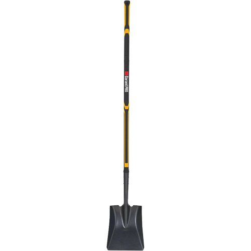 Pelle carr&eacute;e Pro, Fibre de verre, Lame Acier durci, Manche en Droit, Longueur 48" Seagulf Marine Industries Inc.