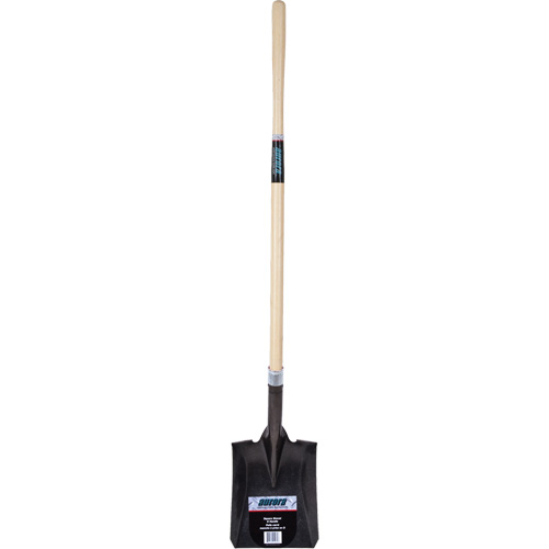 Heavy-Duty Square Shovel, Hardwood, Carbon Steel Blade, Straight Handle, 48" Long Seagulf Marine Industries Inc.