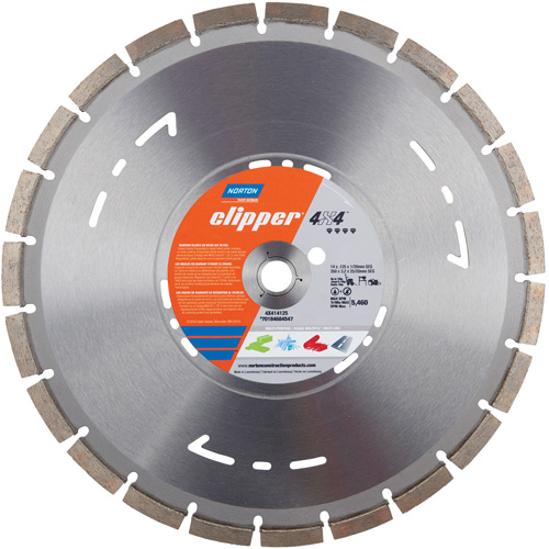 Clipper 4X4 Multi-Purpose Dry Segmented High-Speed Blade Seagulf Marine Industries Inc.