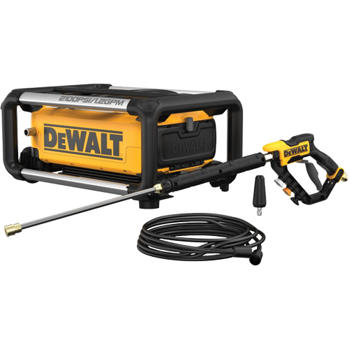 13 Amp Jobsite Cold Water Pressure Washer, Electric, 2100 PSI, 1.2 GPM Seagulf Marine Industries Inc.