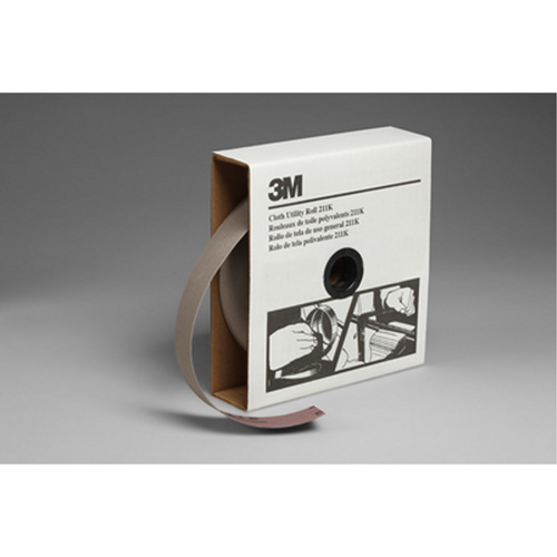 Utility Roll 211K, Aluminum Oxide, 1-1/2" W x 150' L, 220 Grit Seagulf Marine Industries Inc.