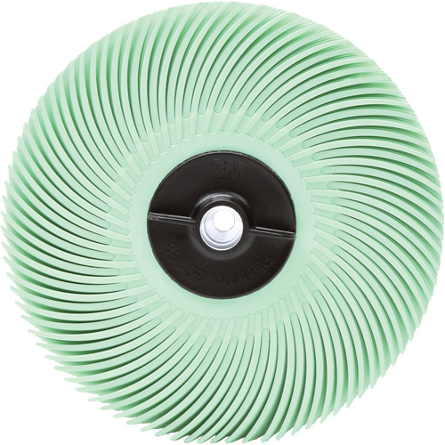Scotch-Brite Radial Bristle Disc, Aluminum Oxide, 1 Micron Grit, 3" Dia. Seagulf Marine Industries Inc.