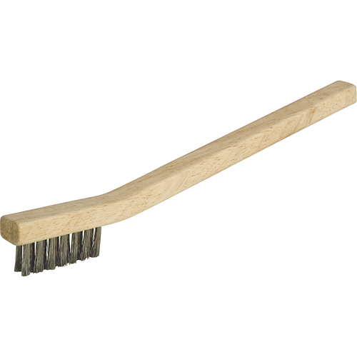 Petites brosses industrielles de nettoyage, Acier inoxydable, 3 x 7 rangs de fils, Longueur 7-3/4" Seagulf Marine Industries Inc.