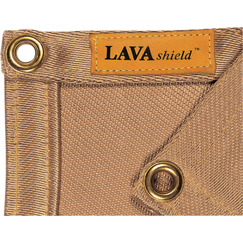 18-Oz. Silica Lavashield Welding Blanket, 6' W x 6' L, Rated Up To 1472°F(800°C) Seagulf Marine Industries Inc.