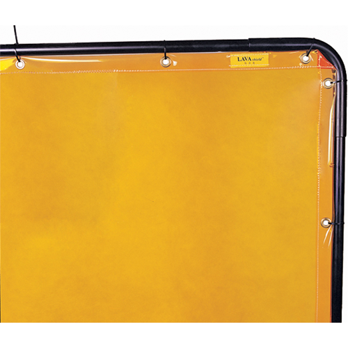 Rideau Lavashield, 68,5" x 68,5", Transparence &eacute;lev&eacute;, Jaune Seagulf Marine Industries Inc.