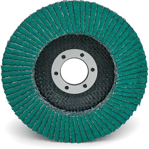 Flap Wheels - 577F Flap Discs, 4-1/2" x 7/8", Type 29, 40 Grit, Zirconium Seagulf Marine Industries Inc.
