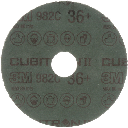 Disques en fibre mod&egrave;le 982C Cubitron II , Grain de c&eacute;ramique, 36+, 7" Dia x 7/8" Arbre Seagulf Marine Industries Inc.