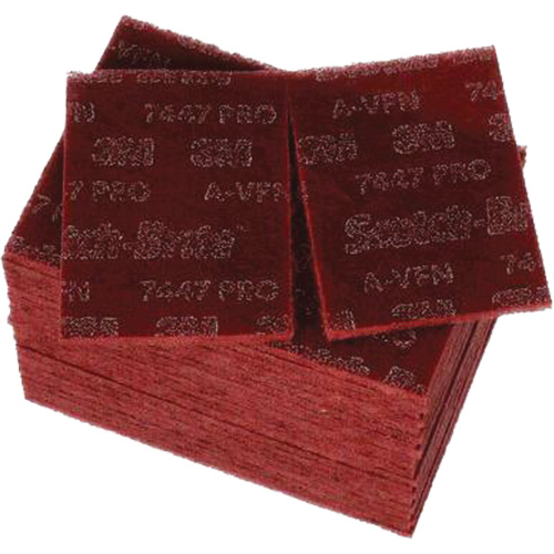 Scotch-Brite 7447 Hand Pads, Aluminum Oxide, 9" x 6", Very Fine Grit Seagulf Marine Industries Inc.