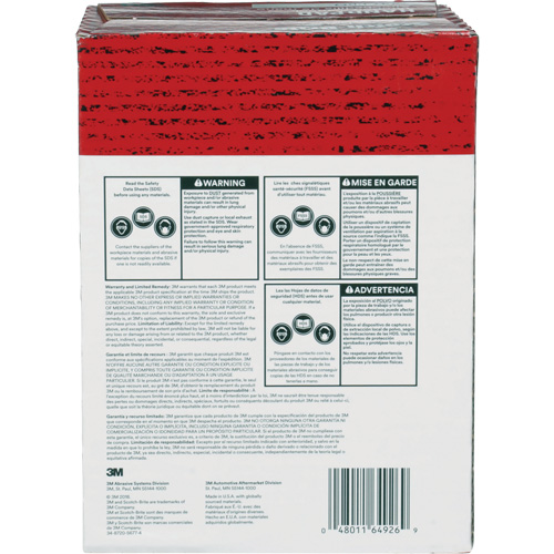 Scotch-Brite 7447 Hand Pads, Aluminum Oxide, 9" x 6", Very Fine Grit Seagulf Marine Industries Inc.