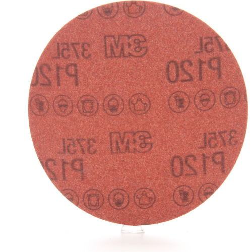 3M 375L Sanding Disc - 5", 5" Dia., P120 Grit, Aluminum Oxide Seagulf Marine Industries Inc.
