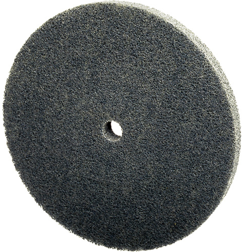 Meule unitaris&eacute;e EXL Scotch-Brite, 3" x 1/4", Arbre de 1/4", Grain de Fin, Carbure de silicium Seagulf Marine Industries Inc.