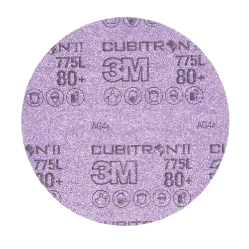 Cubitron II Stikit Film Disc Roll, 6" Dia., 80+ Grit, Ceramic Seagulf Marine Industries Inc.