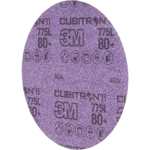 Cubitron II Stikit Film Disc Roll, 6" Dia., 80+ Grit, Ceramic Seagulf Marine Industries Inc.