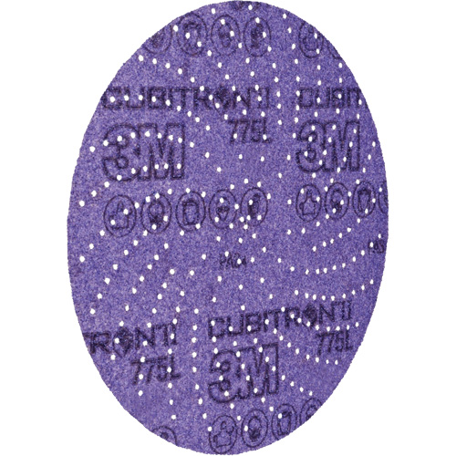 Cubitron II Hookit Film Disc 775L, 5" Dia., 80+ Grit, Ceramic, F-Weight Seagulf Marine Industries Inc.