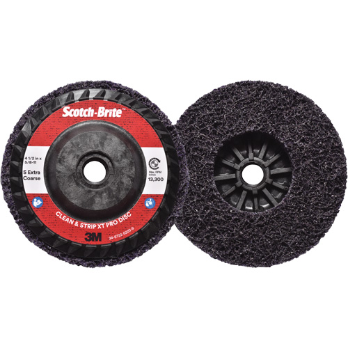 Scotch-Brite Clean & Strip XT Pro Disc, 4-1/2" Dia., Extra Coarse Grit, Silicon Carbide Seagulf Marine Industries Inc.