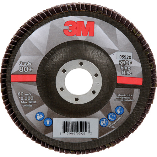 Disque &agrave; lamelles 769F, 5" x 7/8", Type 29, Grain 80+, C&eacute;ramique Seagulf Marine Industries Inc.