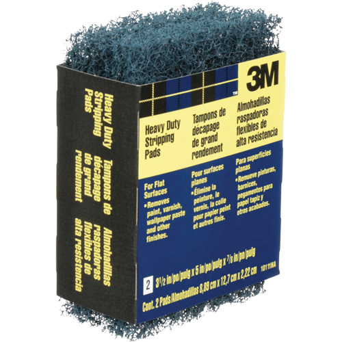 Heavy-Duty Stripping Pads, Aluminum Oxide, 3-1/2" x 5", Coarse Grit Seagulf Marine Industries Inc.