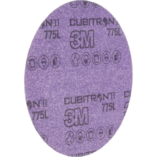 Disque en pellicule s&eacute;rie 775L Cubitron II Hookit, dia 6", Grain 240+, C&eacute;ramique, 3 mils Seagulf Marine Industries Inc.