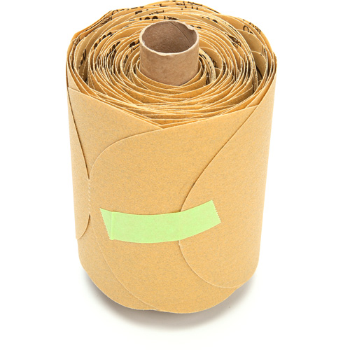 Stikit Gold Paper 216U Disc Roll, Aluminum Oxide, 5" W x 52' L, P120 Grit Seagulf Marine Industries Inc.