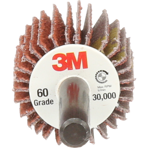 Flap Disc 747D, Aluminum Oxide/Ceramic, 60X Grit, 1" x 1" x 1/4" Seagulf Marine Industries Inc.