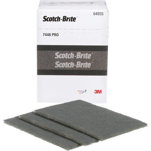 Tampon pour la pr&eacute;paration manuelle des surfaces Scotch-Brite Pro, Carbure de silicium, 9" x 6", Grain Ultra fin Seagulf Marine Industries Inc.