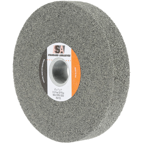 Meule &agrave; usage g&eacute;n&eacute;ral Standard Abrasives, 6" x 1", Arbre de 1", Carbure de silicium Seagulf Marine Industries Inc.