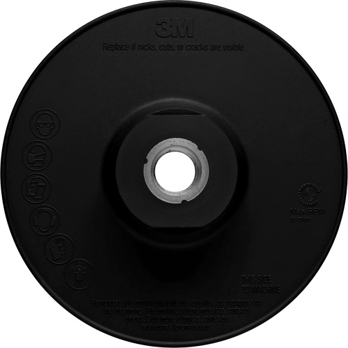 Ribbed Back-Up Pad, 4" Seagulf Marine Industries Inc.