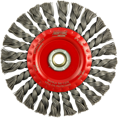 Roue compl&egrave;te de c&acirc;ble de torsion, Dia. 6", Fils 0,023", Arbre 5/8"-11, Acier Seagulf Marine Industries Inc.