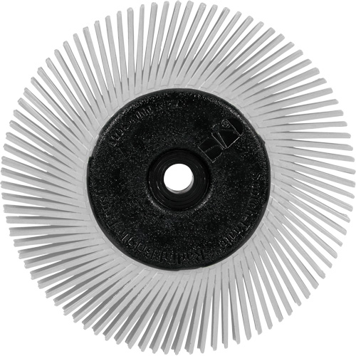 Scotch-Brite Type A Precision Radial Bristle Brush PN-RB with Adapter, Ceramic, 120+ Grit, 6" Dia. Seagulf Marine Industries Inc.