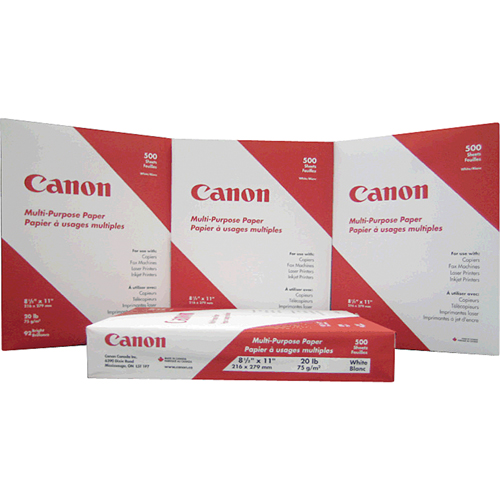 Papier pour copies a usage multiple, 8-1/2" x 11", 20 lb, Blanc Seagulf Marine Industries Inc.