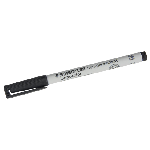 Lumocolor&reg; Non Permanent Medium Tip Black Marker, Black, Medium Tip Seagulf Marine Industries Inc.