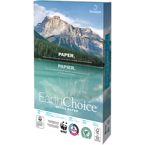 EarthChoice&reg; Office Paper, FSC, 8-1/2" x 14", 20 lbs., White Seagulf Marine Industries Inc.