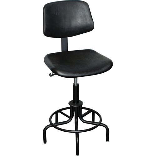 Tabouret avec dossier de s&eacute;rie 6000, Stationnaire, Ajustable Hauteur, Capacit&eacute; 250 lb Seagulf Marine Industries Inc.