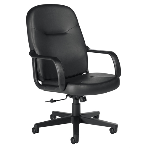 Office Chairs, Leather, Black Seagulf Marine Industries Inc.